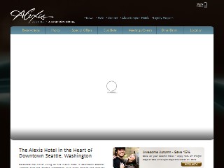 Web site www.alexishotel.com, Kimpton Alexis Hotel