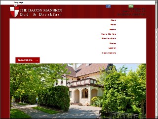 Web site www.baconmansion.com, The Bacon Mansion Bed and Breakfast