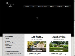 Web site www.gardenislecottages.com, Garden Isle Guest Cottages