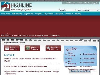 Web site www.hsd401.org, Camp Waskowitz