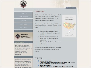 Web site www.thehotelgroup.com, Hotel Group Inc